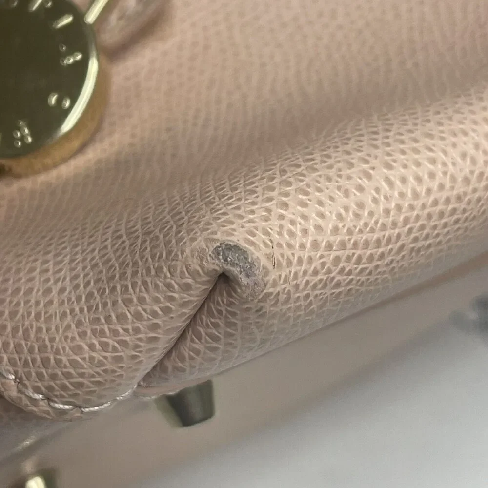 Furla Piper M Handbag Shoulder Bag 2Way Crossbody Leather Pink G5996